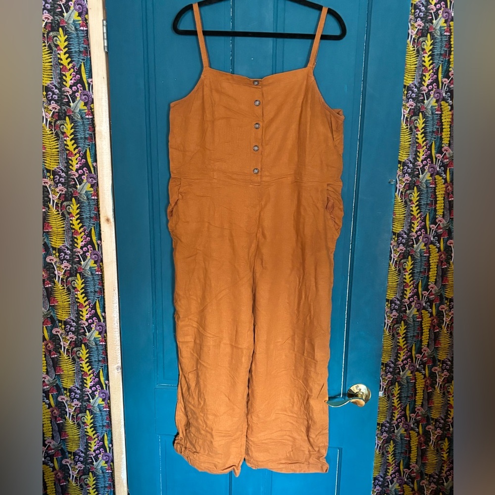 Old Navy Burnt Orange Jumpsuit